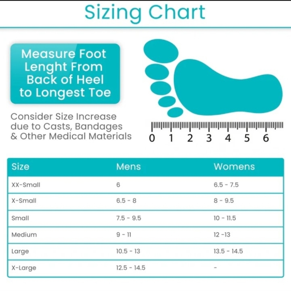 Vive Post Op Shoe Lightweight Medical Walking Shoe NEW Mens 9-11 Women 12-13 C - Picture 6 of 6